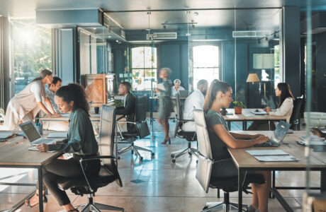 IT Support Training - Users at desks using computers